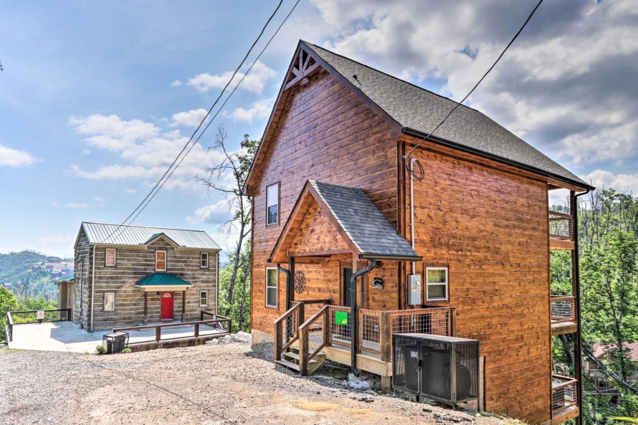 Modern Cabin With Hot Tub And Game Room In Gatlinburg! Extérieur photo